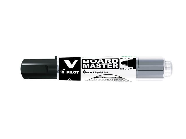 Whiteboardpenna PILOT V Board rund svart