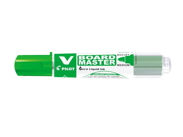 Whiteboardpenna PILOT V Board rund grön
