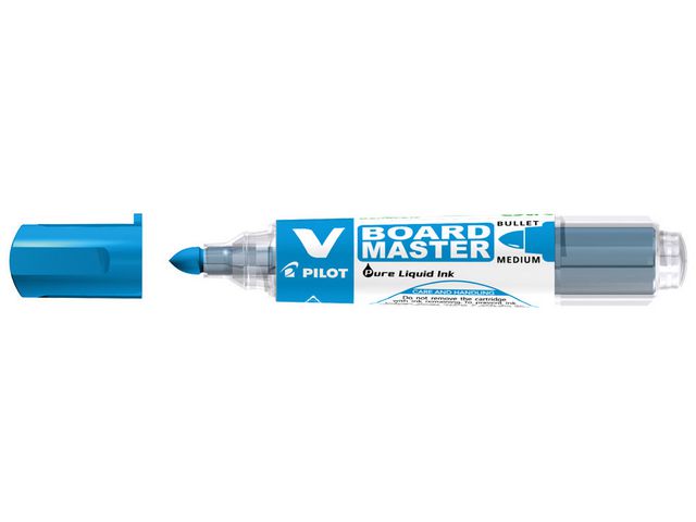 Whiteboardpenna PILOT V Board rund blå - 4