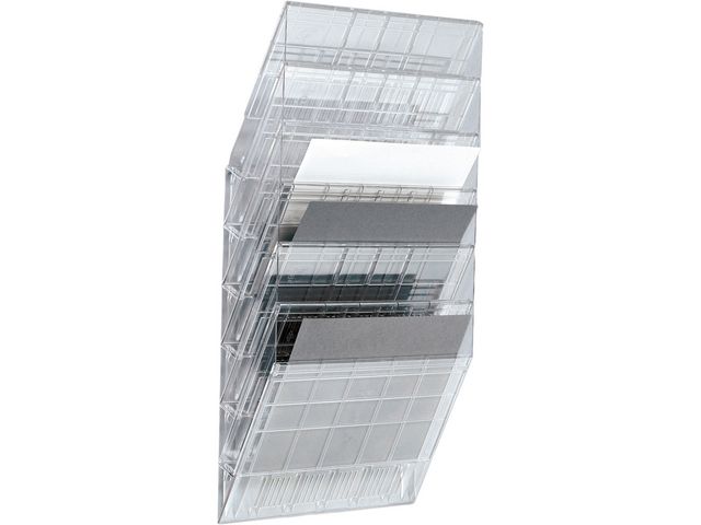 Blankettfack Flexiboxx A4L 6-fack transp