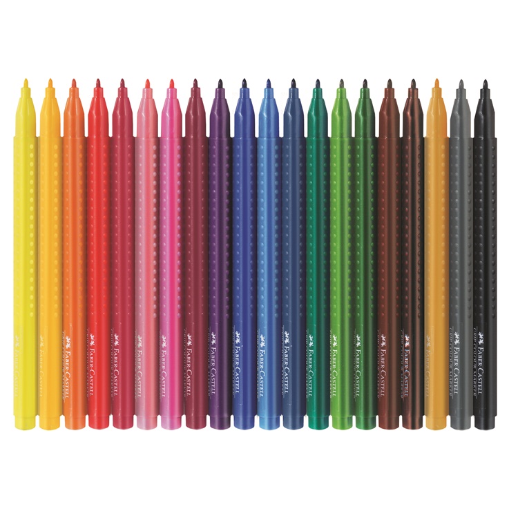Fiberpennor Faber Castell Grip Fineline 20/fp - 4