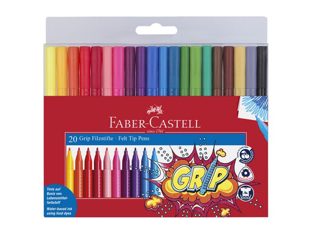Fiberpennor Faber Castell Grip Fineline 20/fp - 6
