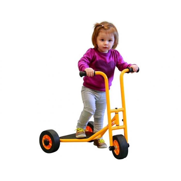 Sparkcykel Liten med stor ståplatta - 3
