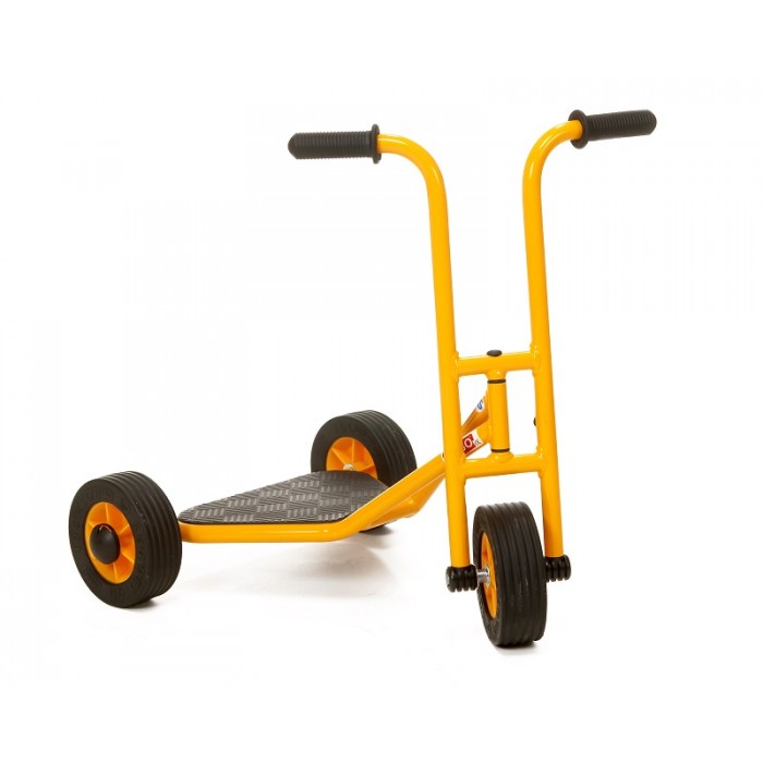 Sparkcykel Liten med stor ståplatta