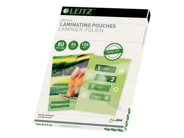 Laminat LEITZ A4 80 mic 100/FP