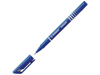 Fineliner STABILO Sensor blå
