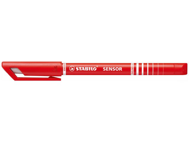 Fineliner STABILO Sensor röd - 4