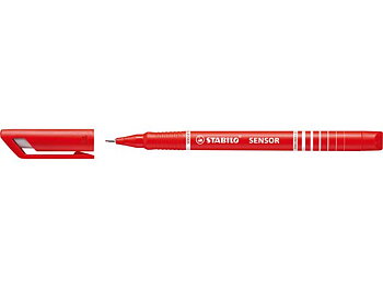 Fineliner STABILO Sensor röd