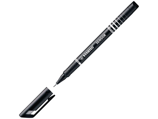 Fineliner STABILO Sensor svart