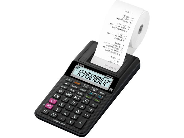 Remsräknare CASIO HR-8RCE Svart