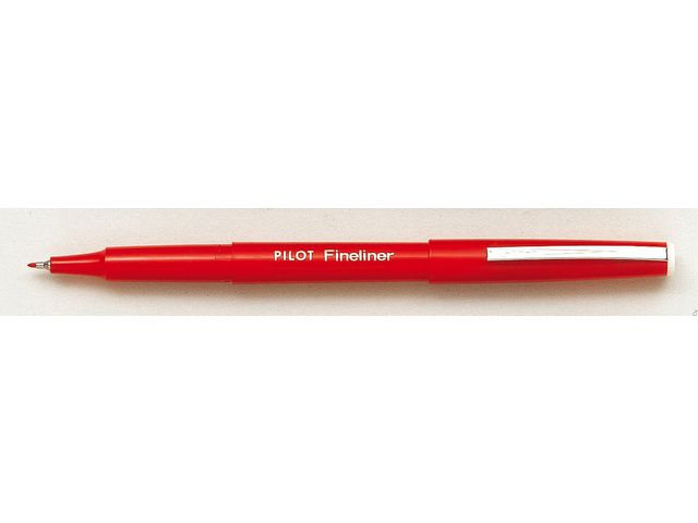 Fineliner PILOT röd - 2