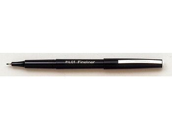 Fineliner PILOT svart