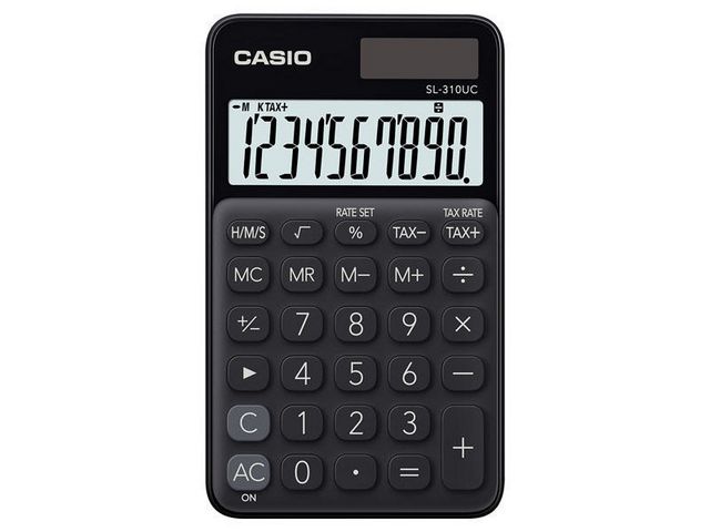 Miniräknare CASIO SL-310UC Svart