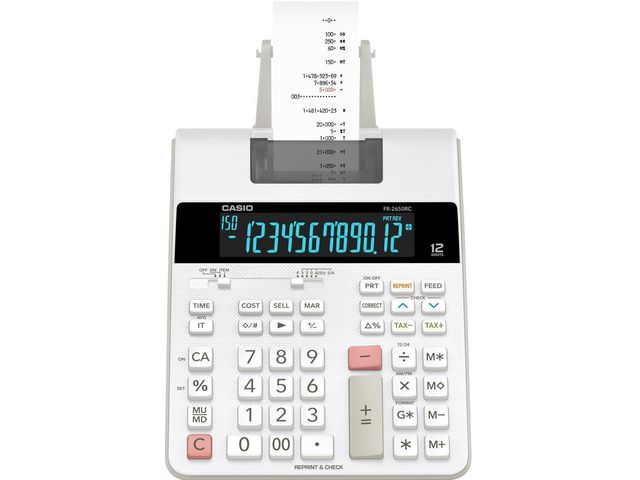 Remsräknare CASIO FR-2650RC - 2