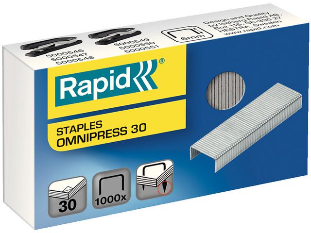 Häftklammer RAPID Omnipress 30 1000/ask