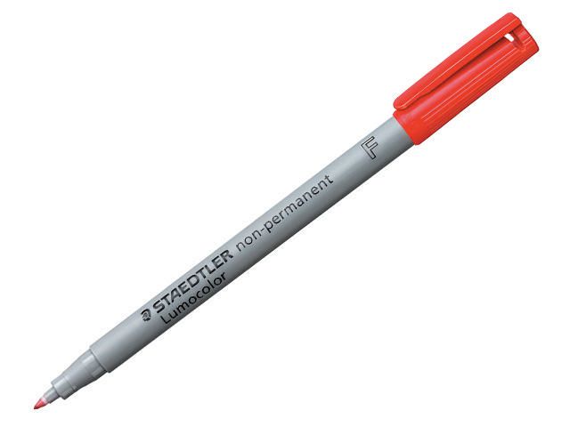 Universalpenna LUMOCOLOR FineVL röd - 3