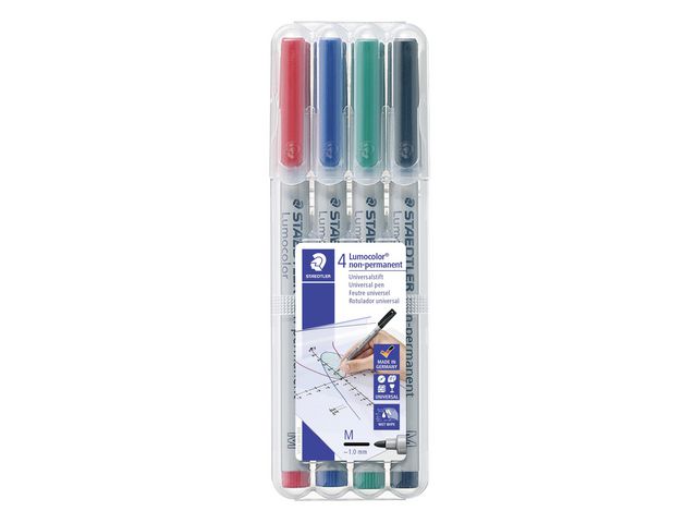 Universalpenna LUMOCOLOR M VL 4-set - 4