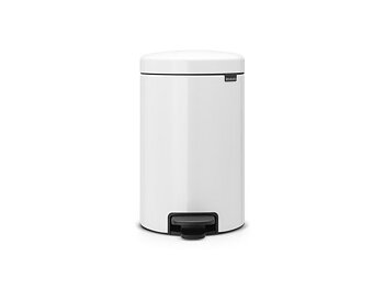 Papperskorg Pedalhink New Icon 12L Vit