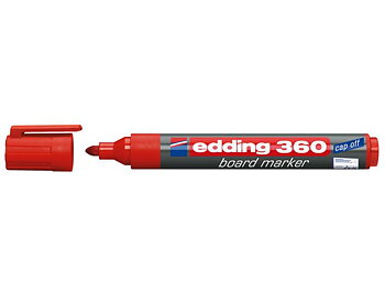 Whiteboardpenna EDDING 360 röd