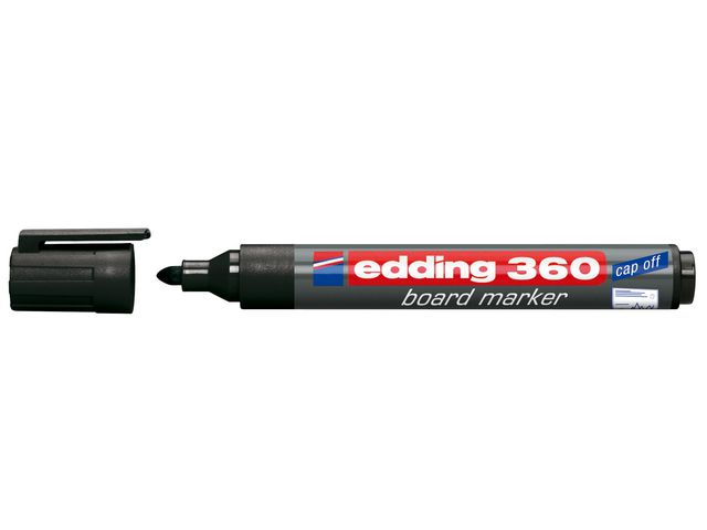 Whiteboardpenna EDDING 360 svart