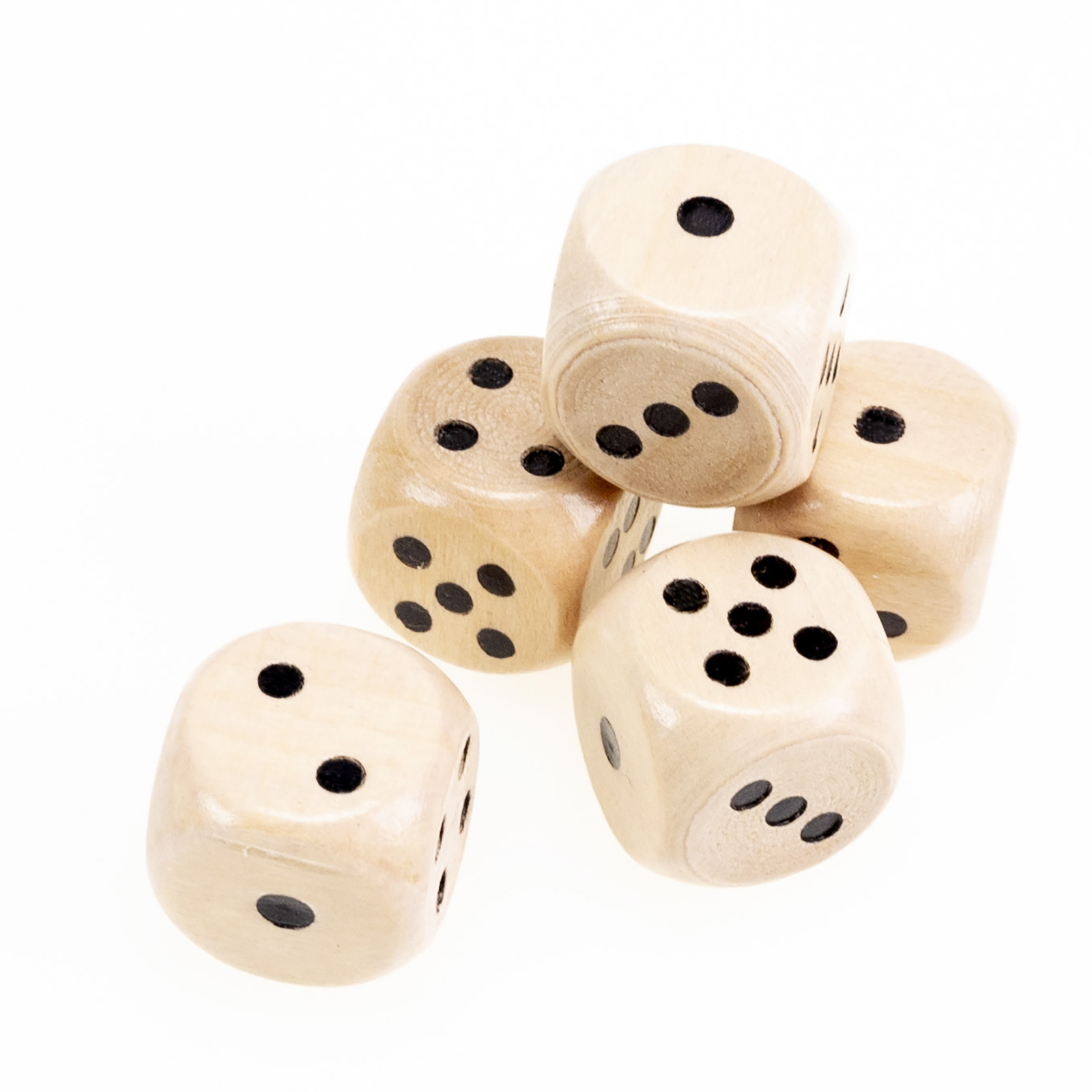 Spel Yatzy med trätärningar - 3