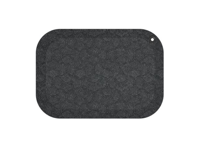 Arbetsplatsmatta StandUp 53x77cm svart