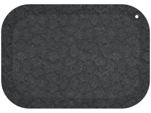 Arbetsplatsmatta StandUp 53x77cm svart - 3