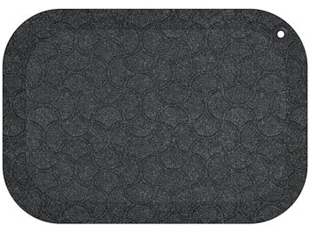 Arbetsplatsmatta StandUp 53x77cm svart