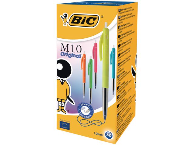 Kulpenna BIC Clic M10 Ultracolors 1,0 bl - 2