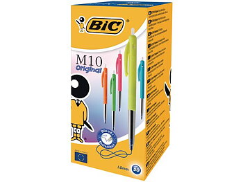 Kulpenna BIC Clic M10 Ultracolors 1,0 bl