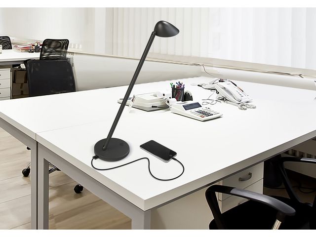 Lampa UNILUX JACK LED svart - 3