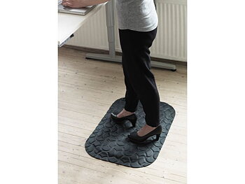 Arbetsplatsmatta StandUp Air svart