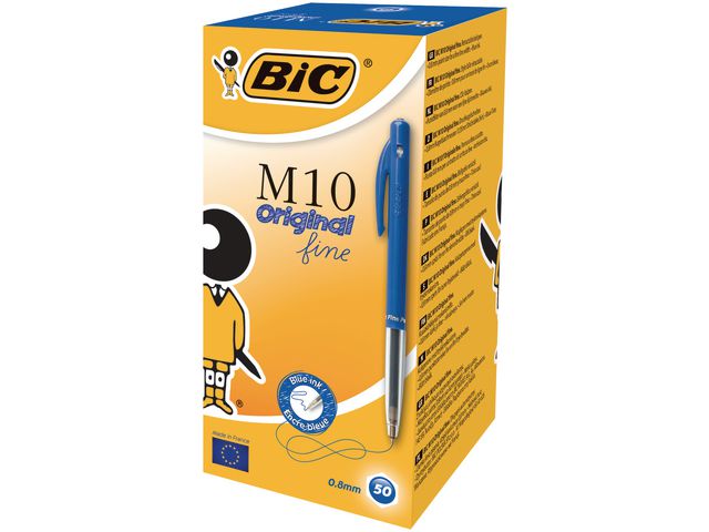 Kulpenna BIC Clic M10 0,7 blå - 2