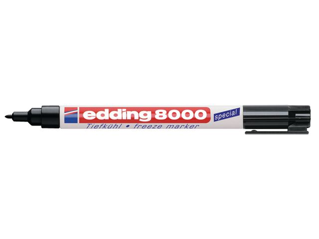 Märkpenna EDDING 8000 frys svart