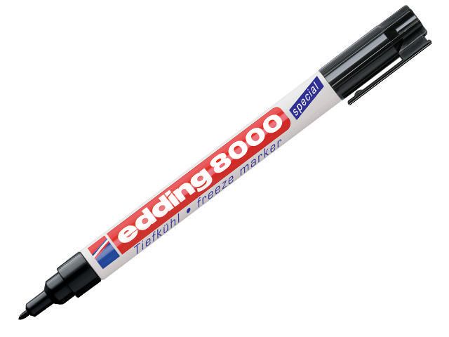 Märkpenna EDDING 8000 frys svart - 2