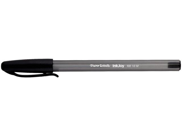Kulpenna PAPER MATE Inkjoy 100 Cap 1,0 svart - 3
