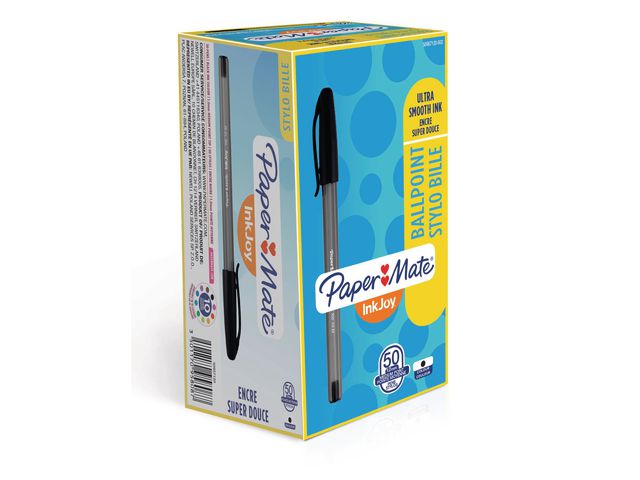 Kulpenna PAPER MATE Inkjoy 100 Cap 1,0 svart - 4