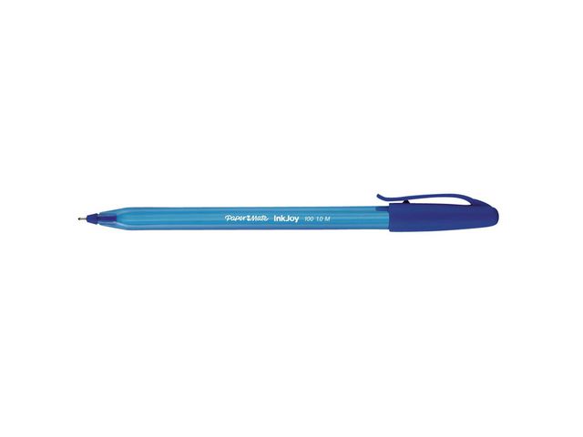 Kulpenna PAPER MATE Inkjoy 100 Cap 1,0 blå - 2