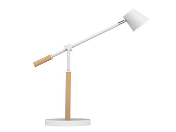 Lampa UNILUX Vicky Vit/Trä