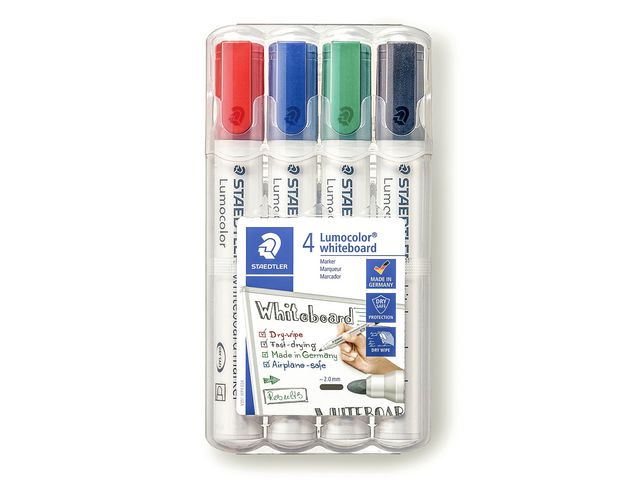 Whiteboardpenna STAEDTLER 351 rund 4/FP
