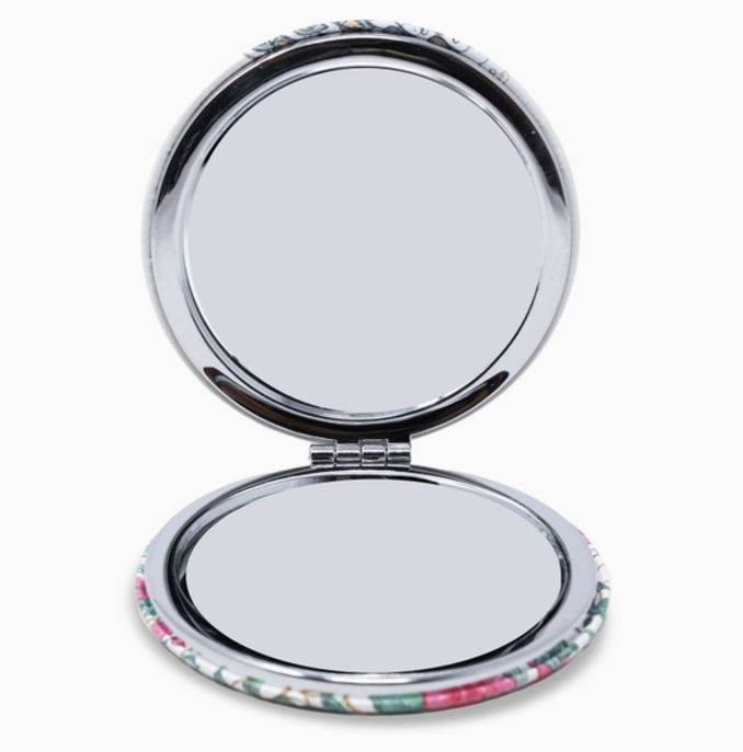 Steel Mill & Co UK : Jane Austen Pride and Prejudice Compact Mirror - Oliksidig dubbel fickspegel i vegan leather - 2