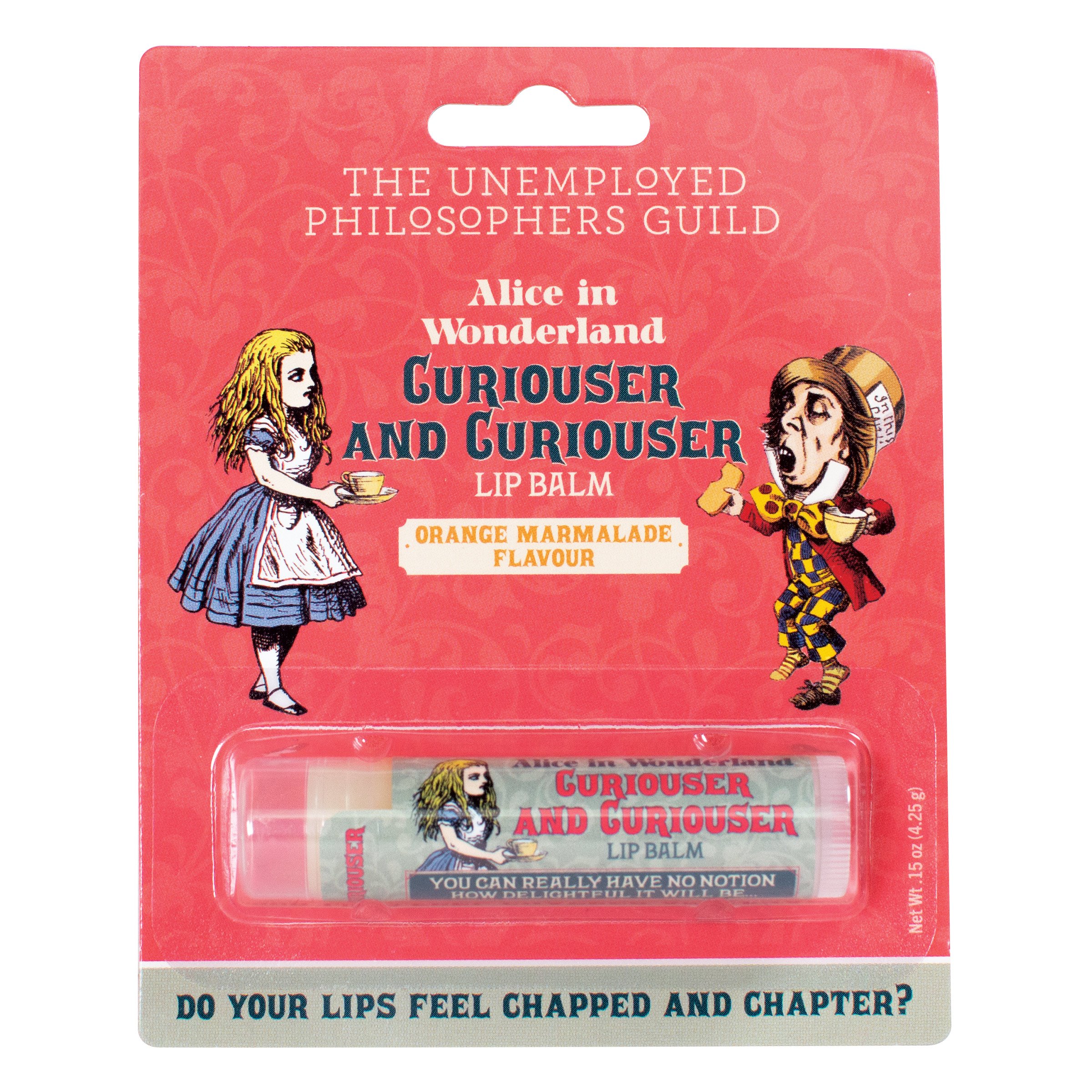 Alice in Wonderland Curioser and Curioser Lip Balm