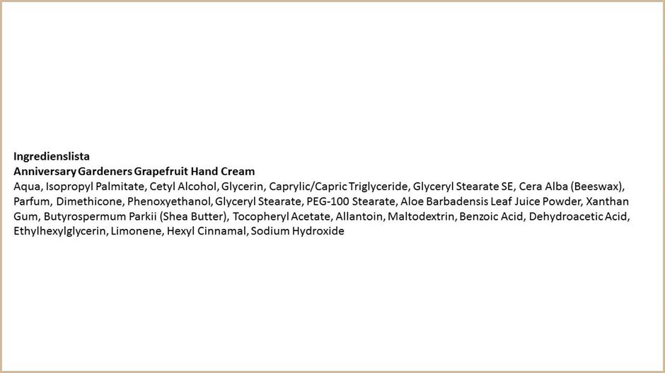 English Soap Company : Gardener's Grapefruit Anniversary Collection - Handkräm 75 ml - 3