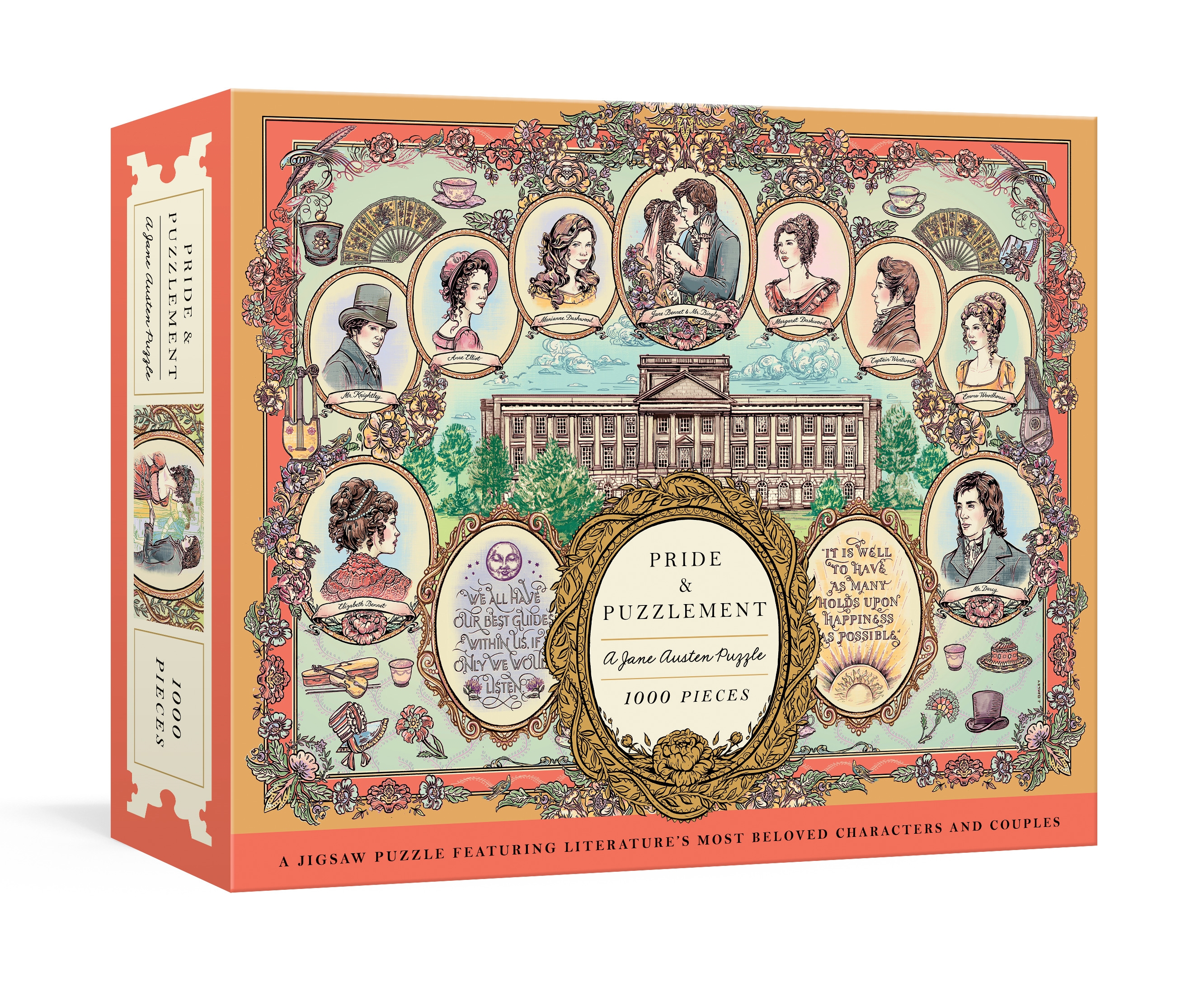 Jane Austen : Pride and Puzzlement - Pussel 1000 bitar