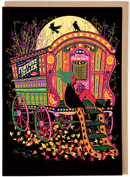 Lost Plots : Madame Magick Fortune Teller - Kort med kuvert