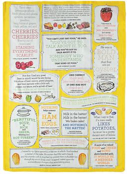 Literary Tastes : Tea Towel - Kökshandduk med litterära citat om mat