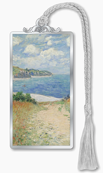 David Howell & Co : Lyxbokmärke Claude Monet Path in the Wheat Fields