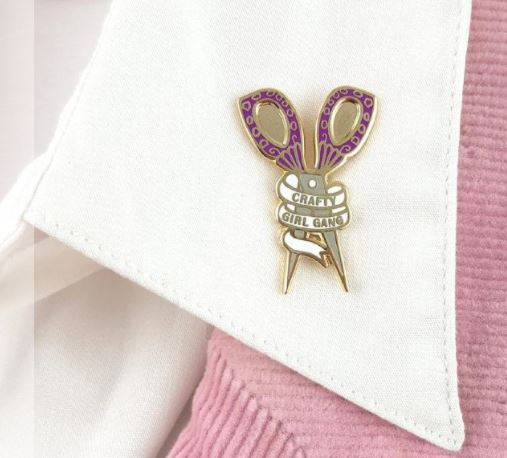 Crafty Girl Gang : Enamel Pin  - 3