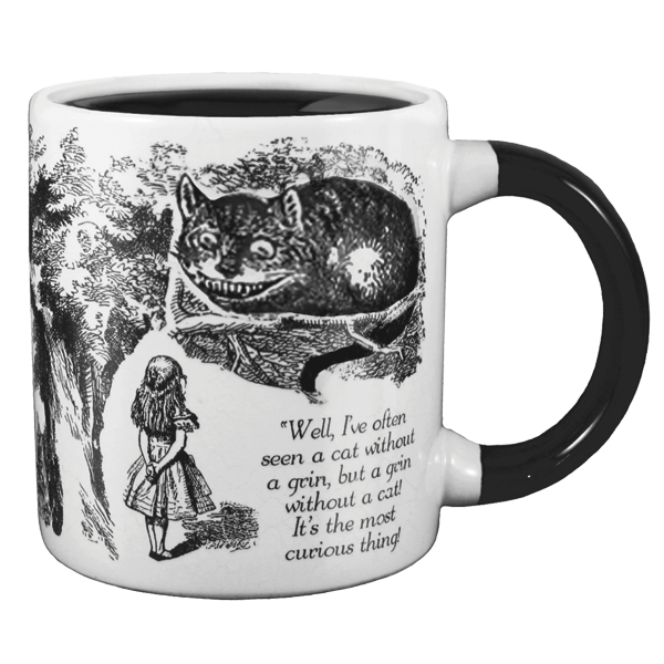 Alice in Wonderland : Disappearing Cheshire Cat Mug - Mugg som ändrar motiv av dryckens temperatur - 2