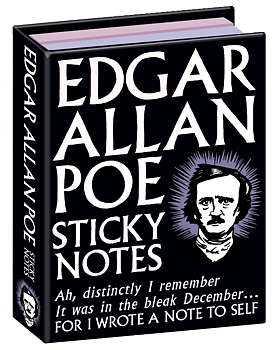 Edgar Allan Poe : Sticky Note Book